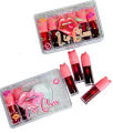 Pack of 6 Lip Tint Professional Lip & Cheek Stain. 