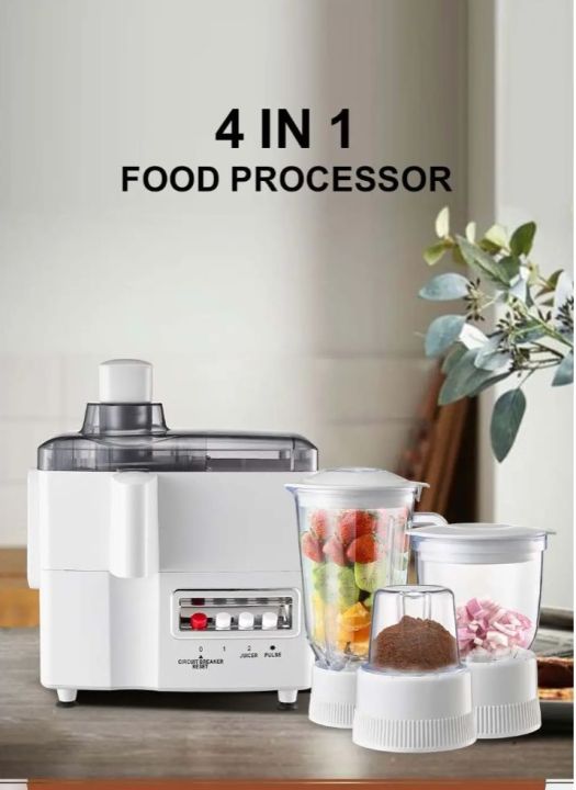 National 4 in 1 juicer blender and grinder and chopper
