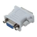 QUANBU semoic DVI male adapter (DVI - D 24 1) to female VGA (15-pin). 