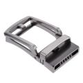 Polished Metal Belt Buckle Replacement Automatic Ratchet 35mm Belt Parts. 
