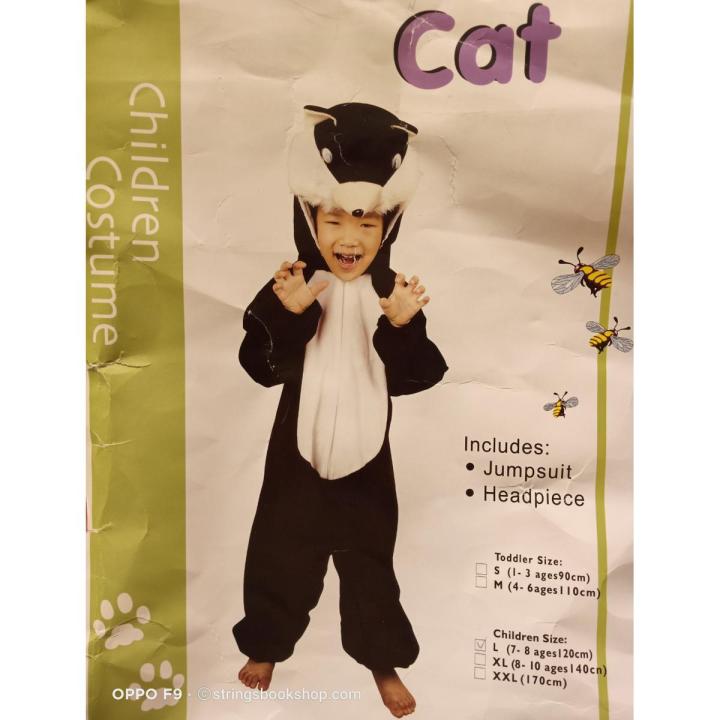 Cat costume, we have all kind of costumes like princess costumes animal costume fruit's costumes doctor costume Dracula cape skeleton costume chef costumes pilot costume police costumes army costumes king costumes fire fighter costume hulk costume