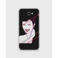 Samsung A710, A7 2016 Cover in Hybrid Soft Case cover Tpu  Girl's Smile Sketch - 1cover2394. 