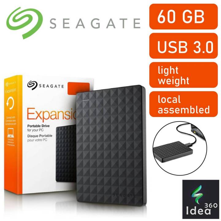 60 GB Portable Hard Drive External 60GB Hard Disk USB 3.0