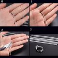 4pcs Ring Size Adjuster 4 Styles Spiral Based Insert Tools Jewelry Parts craft. 