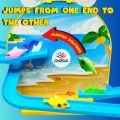 DIY Jumping Fish Track Set With 3 Colorful Jumping Dolphins Kids Happy Musical Dolphin Game Set For 3,4,5,6,7 Year Old. 