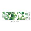 Plant Wall Sticker Exotic Tropical Plants Wall Sticker Waterproof Removable Decal for Stunning Background Decoration Self-adhesive Strong Stickiness Ideal for Southeast Asian Buyers Self-adhesive. 