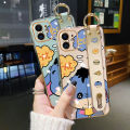 YIWESAN For iPhone 6 Plus Case With Wristband New Design Phone Case For Girl Women Pattern Shockproof Plating Silicone Casing Cartoon Fashion Donkey Full Cover SoftCase Protection Cases. 