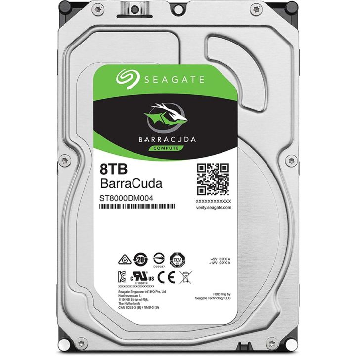 Seagate 8TB Barracuda 3.5-Inch Internal Hard Drive Drive