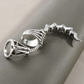 Vintage Punk Rock Style Scorpion Rings / Funny Movable Hinged Scorpion Tail Ring / Cool Personalized Party Rings / Popular Unique Jewelry Accessories. 