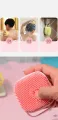 Silicone Bath And Body Shower Brush With Soap Dispenser Baby Bath Scrubber Ultra Soft Silicone Bath & Shower Brush Silicone Body Brush Massage Bath Brush Shower Scrubber SILICONE MASSAGE BATH BRUSH. 