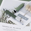 Hongdian Metal Fountain Pen Molandi Season Color Fine 0.4mm Nib Writing Pens Gift Office Business Writing Set Stationery Supply. 