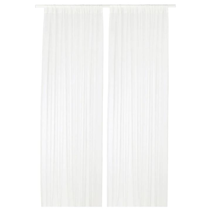 IKEA Sheer Curtains White | White Curtains | Window Curtains