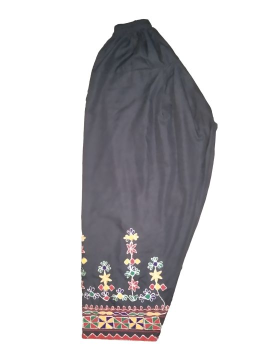Premium Quality Sindhi Embroidery Shalwar