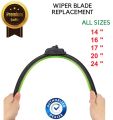 Wiper Blade Silicon Rubber Soft Windshield Car Vehicles OEM Style All Sizes All Models Available.. 