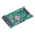 【3C VictoryEagle Store】1pc Mini SATA mSATA PCI-E IPOD SSD to 40pin ZIF CE Card Computer Connection Connector. 