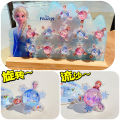 613 Genuine Frozen Children's Jewelry Elsa Princess Cartoon Rotating Sand Ring Girl Baby Toy. 
