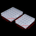 25/36 Spools Bobbins Sewing Machine Empty Bobbin Case Organizer Storage Box. 