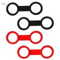 4x Soft Silicone Snorkel Mask Keeper Snorkel Gear Spare Parts Accessories. 