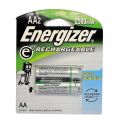 Energizer 2x AA Rechargeable Cell Battery 2500mah. 