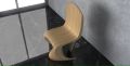 Parametric Wavy Wooden Furniture 45 - Chair Design. 