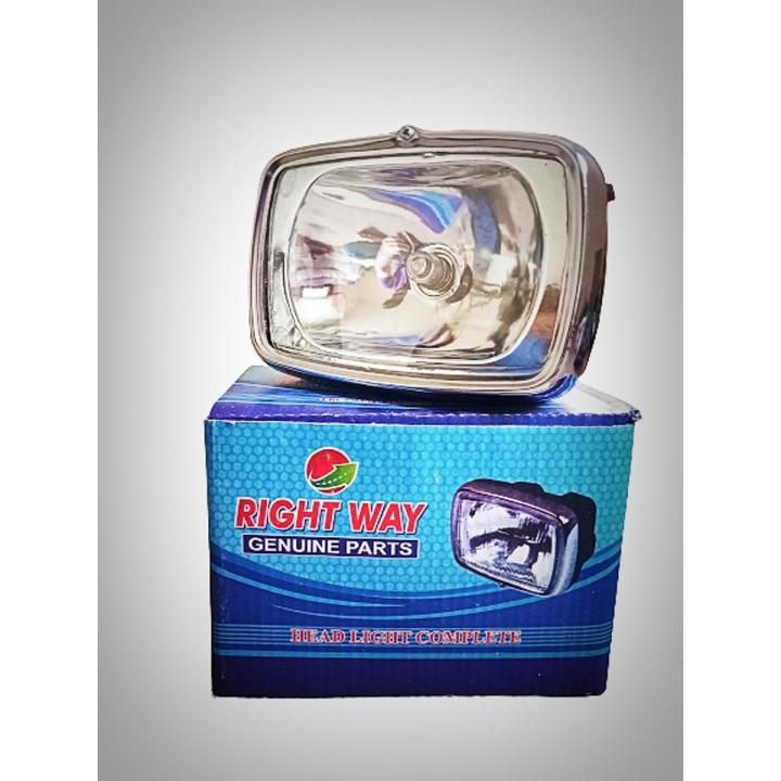 Bike Headlight Assembly Manufacturing Cd-70 and Honda 70cc Head Lamp Head light Assembly Clear Glass