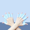 [HOT] Silicone Swimming Fins Flipper Men Women Child Swim Pool Sport Professional Training Finger Hand Webbed Diving Gloves Accessory. 