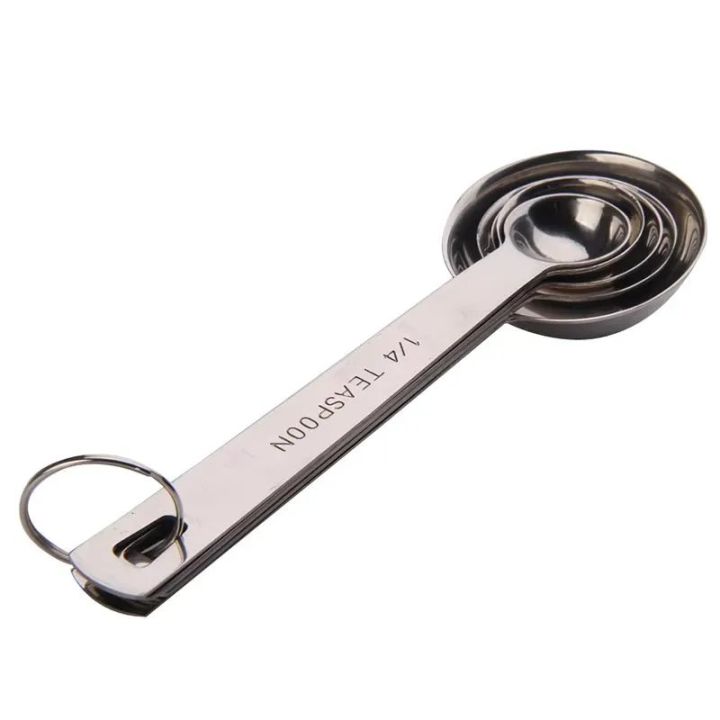 Stainless%20Steel%20Measuring%20Spoon%20Kitchen%20Measuring%20Spoon%20Baking%20Spoon%20Coffee%20Spoons%20Ruler%20Measuring%20Tool%20Set%205pcs%20-%20Image%203
