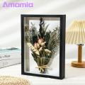 Fine Workmanship Frame Handmade 3d Shadow Box Display Case with Dried Flowers Large Photo Frame Diy 3d Picture Frame. 