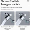 1080 Rotating Faucet Sprayer Head Double O-ring Design, Movable Tap Head Water Saving, Sink Aerator Head Extender for Bathroom Kitchen with Adapter. 