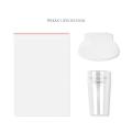 Nail Art Scrapper with Transparent Nail Stamping Tool. 