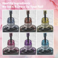 Supwee 7ml Blooming Gel Nail Polish Watercolor Ink Flower Gel Polish Liquid Gel Smoke Effect Soak Off Transfer Blossom Nails Art. 