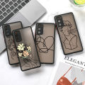 S20 Matte FE S224 UltrA05 S2A55 A3A34 A33 A52 5G A5 Samsung A543 A32 5 A13 A S23 Plus S21 FE Cover Aesthetic Shock Resistant Case. 