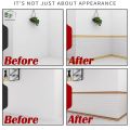 2.3m 3D Wallpaper Border Wall Sticker Wall Trim Line Waterproof PE Foam Self-Adhesive Modelling Trim Wall Skirting Flexible Molding Ceiling Border Line Interior Decoration. 