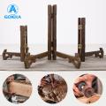 GOIKEA Room Plate Display Rack Multipurpose Wooden Plate Stand Secure Display Rack for Kitchen Office Versatile Picture Frame Holder Sturdy Reliable Ideal for Southeast Asian Buyers. 