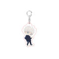 Anime Jujutsu Kaisen Keychains Satoru Gojo Pendant Keyring Unisex Halloween Cosplay Accessory Gifts. 