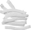 Pack of 100 pcs White Disposable Elasticated Mob Caps For Chefs And Kitchen. 