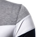 Polo Shirt Contrast Colors Slim Winter Top. 
