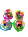 Play Dough Bucket /Pack of 4 / Assorted Colors Modelling Clay Buckets Set with Molds -Best Clay for Kids. 