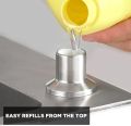 Soap Dispenser For Kitchen Sink Built in sink soap dispenser sabun dani. 