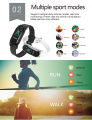 New Watch Men Fitness Gifts Waterproof Sleep Monitoring Remote Camera Tracker Smartwatch Multi Step Count Mode Smart Bracelet. 
