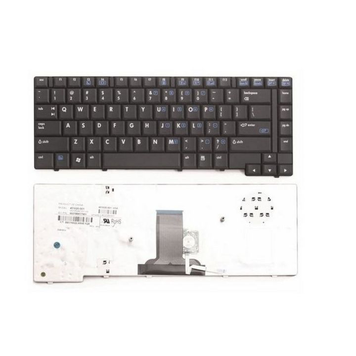 Laptop Notebook Keyboard   For  Compaq   8510W Series   P/N  452229-001  – Black