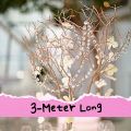 1-Line/Lari of Crystal K9 Window Christmas Party Decoration Garland Curtain Pendant Romantic Wedding Decoration. 