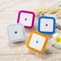 LED Night Light Sensor Lighting | Mini Night light Lamp For Children Room | Smart Auto ON / Off | Light Sensor Control LED Night Light | Mini Square Round Shape Light. 