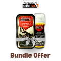 Signature Shine Max Black Shoe Polish Liquid + Black Instant Shoe Polish Shiner - (Bundle Offer). 
