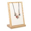 Jewelry Display Stand Wooden Board Vertical Storage Holder for Show Selling Display Case. 