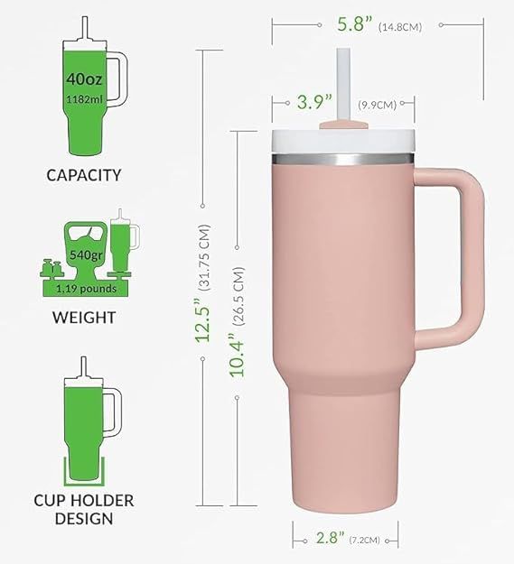 Coffee cup| coffee mug | coffee cup girls | Stainless Steel Tumbler Cup with Lid Straw 30 Oz Double Wall Vacuum Flask Insulated Cup Drinking Thermoses Coffee