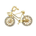 Fashion Personality Bicycle Shape Brooch Men and Women Leisure Cycling Sports Gift Jewelry Accessories. 
