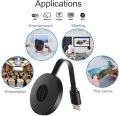 HDMI Wireless WiFi Dongle TV Streaming Device Chrome Cast Full HD 1080P Digital Media Stream Video HDTV Mira Cast Full HD 1080P Android TV Stick Black. 