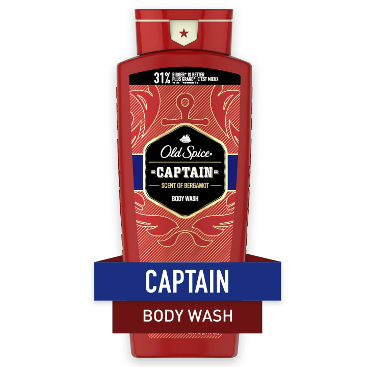 Old Spice Captain Duschgel Für Männer – 16 Oz (ca. 473 Ml), Erfrischendes Dufterlebnis