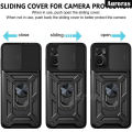 Phone cover For infinix Note 40 case shell Camera Lens Protector Shockproof Armor Iron Metal Car Ring Kickstand Bracket For infinix Note 40 Pro Plus Cases Housing. 